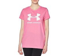 Moteriški marškinėliai Under Armour Live Sportstyle Graphic SSC rožinė 1356305 659 (S)