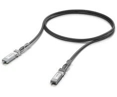 Šakotuvas Ubiquiti UACC-DAC-SFP28-1M InfiniBand/fibre optic cable Juodas