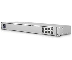 Maršrutizatorius UBIQUITI USW-Aggregation UniFi valdomas jungiklis 8x SFP+ 160 Gbps perjungimo talpa Layer2 be ventiliatoriaus
