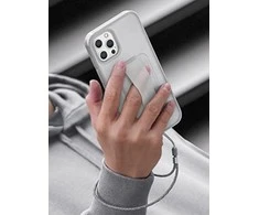 UNIQ dėklas telefonui Heldro Apple iPhone 12/12 Pro 6.1" baltos spalvos frost Antimicrobial
