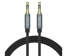 UNITEK Y-C922ABK Unitek Cable miniJack 3,5mm (M) - 3,5mm (M) TWIST Y-C922ABK