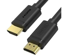 UNITEK Y-C137M Unitek kabelis HDMI v2.0 M/M 1.5m, auksinis, BASIC, Y-C137M