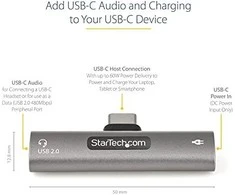 USB-C adapteris Startech CDP2CAPDM