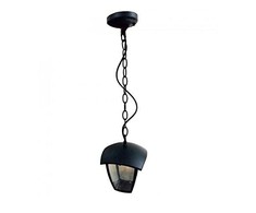Sieninis šviestuvas V-tac Pakabinamas šviestuvas, 170 x 720mm, E27, IP44, juodu korpusu