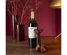 Vacu Vin 09846606 Weinpumpe Concerto mit 3 Stopfen
