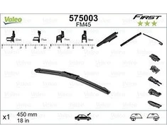 Valytuvas Valeo Multiconnection 450 mm