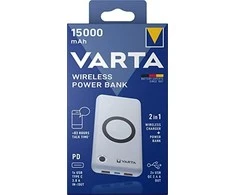 Varta Wireless Power bank-charger Energy 15000mAh 57908 išorinė baterija (powerbank)-pakrovėjas