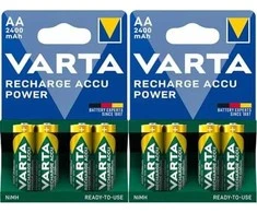 Akumuliatorius - VARTA AA R2U 2400mAh 4-vnt.