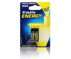VARTA šarminė baterija R3 (AAA) Energija 2 vnt