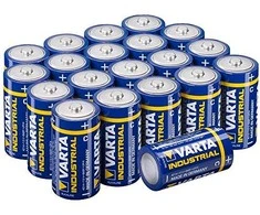 Varta Industrial Pro LR14 C 1,5V 7800mAh elementas 4014, 20 vnt.
