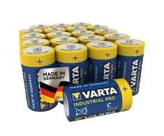 Varta Industrial Pro LR14 C 1,5V 7800mAh elementas 4014, 20 vnt.