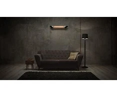 Infraraudonųjų spindulių šildytuvas Veito Blade S 2,5 kW, sidabrinis