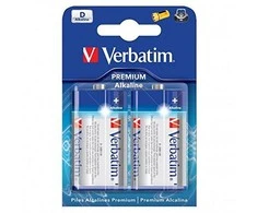 Baterija VERBATIM ALKALICZNA LR20 D (2 SZT BLISTER)