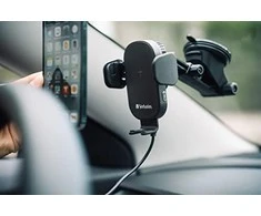 „Verbatim FWC-01 Qi Fast“ belaidis automobilinis įkroviklis, automatiškai tvirtinamas, Juodas
