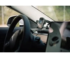 Automobilinis telefono laikiklis su beilaidžiu įkrovimu Verbatim FWC-02 15W Qi 49553