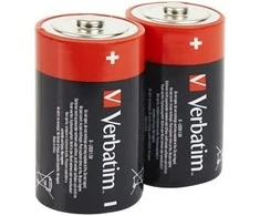 Baterija VERBATIM ALKALICZNA LR20 D (2 SZT BLISTER)