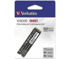 Verbatim Vi3000 512 GB, SSD - PCIe 3.0 x4, NVMe, M.2 2280