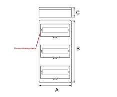 Elektro Plast N/T-36 (N+PE) IP40 FALA
