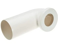 WC pajungimo alkūnė Viega, d100, 90°