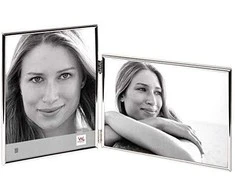 Nuotraukų rėmelis Walther Chloe sidabras 2x13x18 1x vertikalus 1x horizontalus WD118S