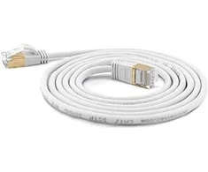 „Wantec“ jungiamasis kabelis SSTP CAT7 Ste. CAT6a d=4mm 0,25m baltas