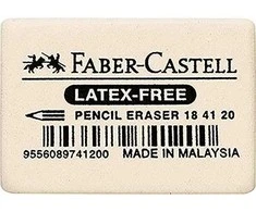 Trintukas Faber-Castell Latex Free, 40x10mm, pieštukams