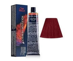 Wella Professionals Koleston Perfect Me+ Permanent Hair Dye 66/56 Dark Skirtas šviesiems plaukams Intense Violet Mahogany, 60 ml