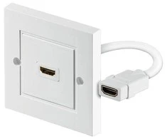Goobay PremiumCord HDMI – HDMI, balta (kphdmz01)