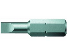 Plokščias atsuktuvo antgalis WERA 800/1 Z 0,5x3,0x25mm