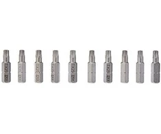 Sukimo antgaliai WERA Standart, T25 x 25 mm, 10 vnt.