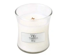 WoodWick Aromatinė žvakė (White Teak), 85 g