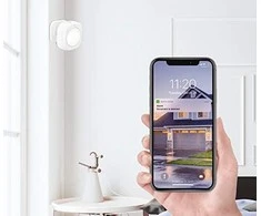 Išmanusis ZigBee TUYA bevielis patalpos PIR judesio jutiklis, 110°, WOOX