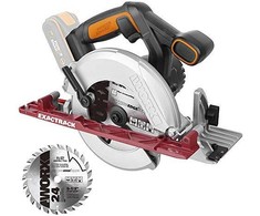 Diskinis pjūklas 20v 165mm, be akum. Worx