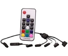 „Xilence“ „Xilence LQZ.RGB_Set“, RGB nuotolinio valdymo pultas, imtuvas, RGB skirstytuvas nuo 1 iki 4
