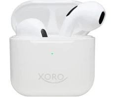 Ausinės Xoro Xoro KHB 30 Ausinių rinkinys True Belaidės Stereo (TWS) Douszny Połączenia/Muzyka/Sport/Codzienność Bluetooth Baltas