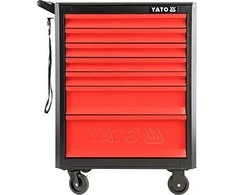 Yato įrankių spintelė su ratukais, 7 stalčiai (YT-09000)