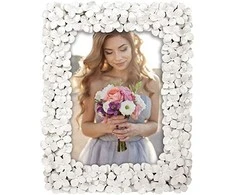 Nuotraukų rėmelis ZEP Blumen 15x20 dervos portretas baltas EE9468