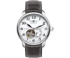 Laikrodis Zeppelin męski LZ127 7666-1 Automatik balta