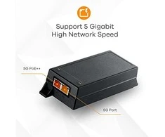 ZYXEL POE12-60W kelių gigabitų 1/2,5/5 GB vieno prievado 802.3BT POE++ injektorius (5 metų garantija)