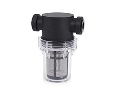 „Alphacool ES Big Inline“ dalelių filtras 2x G1/2" su adapteriu į G1/4"