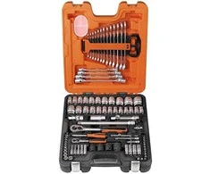 Bahco Galvučių, priedų ir raktų rinkinys 1/2" ir 1/4" 94 vnt