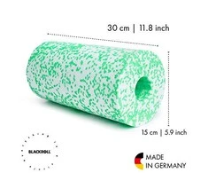 Masažinis volas Blackroll Med - Baltos/Žalios spalvos