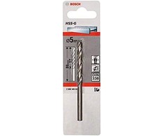 Grąžtas Bosch HSS-G grąžtai metalui 5,0mm, 1 vnt.