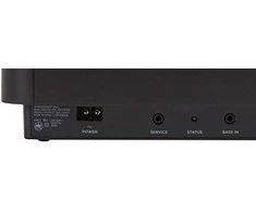 Bose Bass Module 700 žemų dažnių kolonėlė, Juodos spalvos