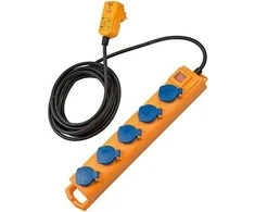 Brennenstuhl Super- Solid SL544 5 lizdai IP54 5m (1159900805)