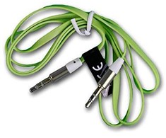 Forever TelForceone Garso kabelio lizdas 3,5 mm - lizdas 3,5 mm 1,0 m žalias masinis