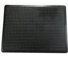 Ergonomiškas kilimėlis FLOORTEX, 61 x 91 cm, juoda sp.