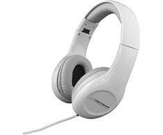Audio ausinės Esperanza EH138W, 3m, Baltos