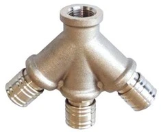 Trišakis 3/8" su greitomis jungtimis EWO 1373