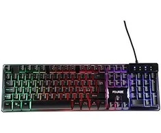 Klaviatūra žaidimams Fourze GK120, Rainbow LED pašvietimas, Nordic išdėstymas